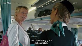 Applåd till flygvärdinnan Nina Frisk 👏