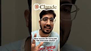 Custom resume for every job # cl #claude #ai #coding