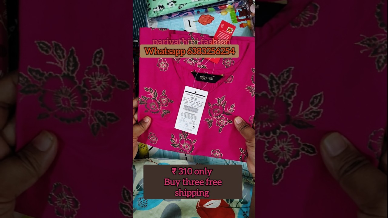 🎁Free Shipping till 1st Jan🎊#new #dailywear #brandedkurtis #officewear #silkkurti #collegewearkurti — parivathini_fashion YouTube video