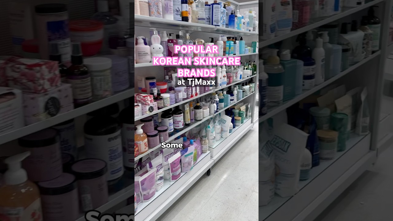 POPULAR KOREAN SKINCARE BRANDS FOUND AT TJMAXX 