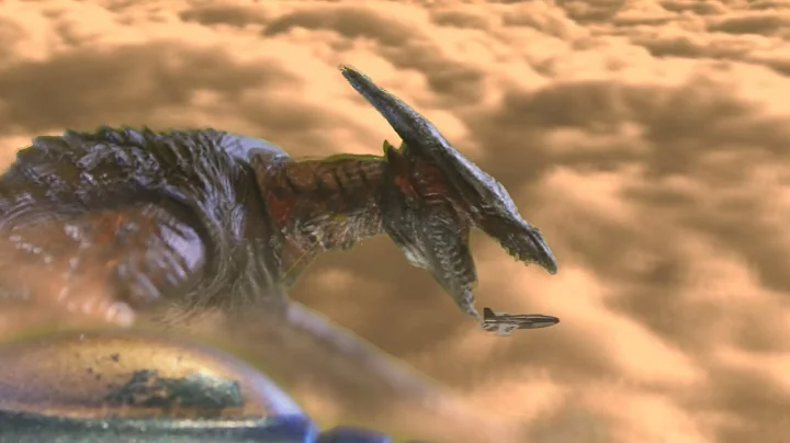 Rodan Awakens Stop Motion (King of the Monsters)