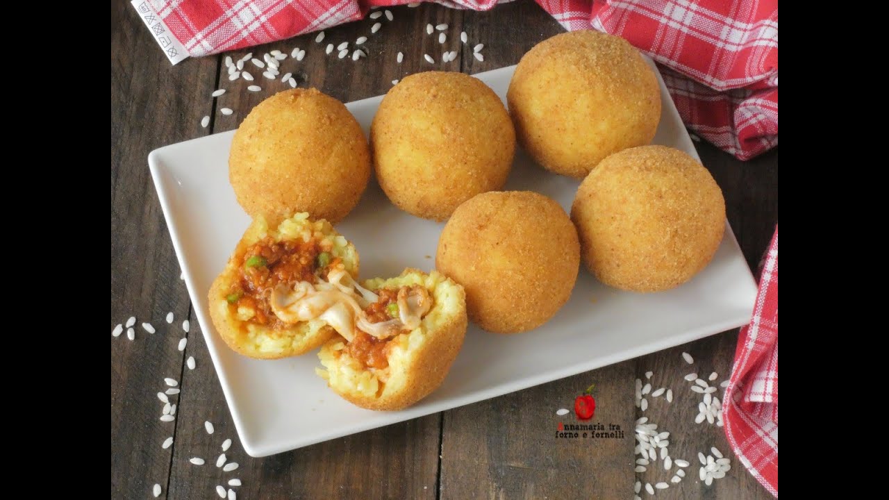 COME FARE GLI ARANCINI DI RISO AL RAGU'