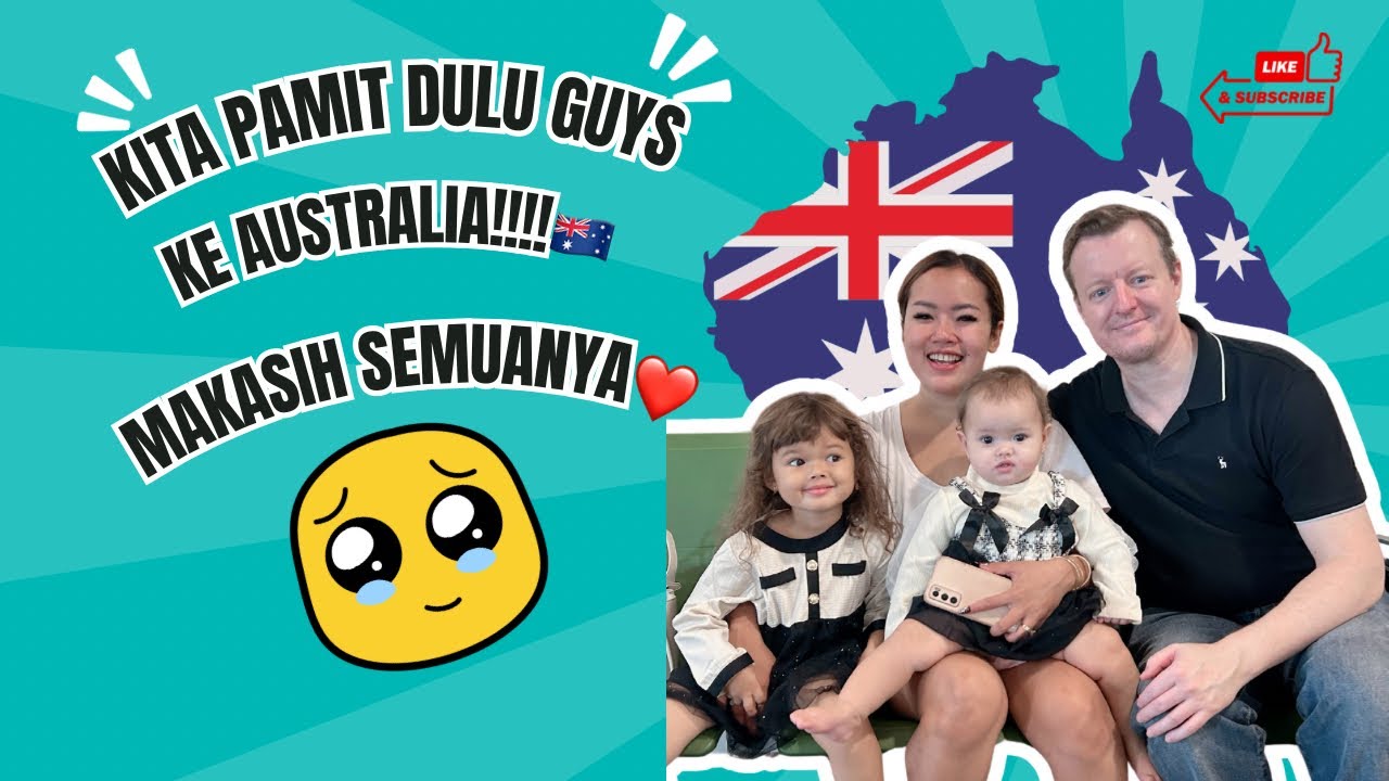 LIBURAN TELAH USAI!!! KITA PAMIT DULU BALIK KE AUSTRALIA YA GUYSSS!!! MAKASIH SEMUANYA☺️🤍