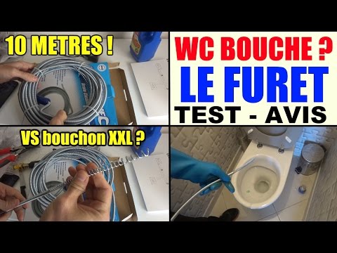 Furet à main déboucheur de canalisation débouche evier lavabo douche  baignoire