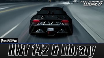 HWY 142 & LIBRARY TIME ATTACK | WorldUnited | Need For Speed World