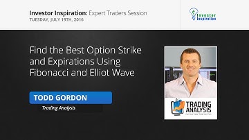 Find the Best Option Strike and Expirations Using Fibonacci and Elliot Wave | Todd Gordon