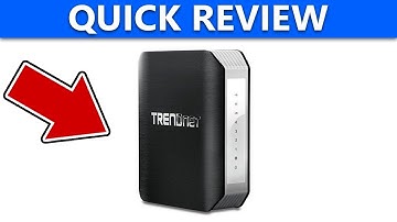 Trendnet TEW-818DRU Dual Band Wireless Router - Quick Review