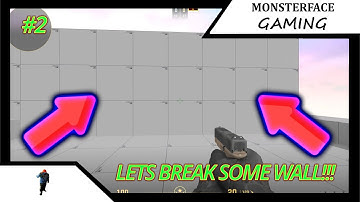 CS2 Hammer - Func_Breakable by creating wall ( With trigger_once & func_button ) ( Part 2 )