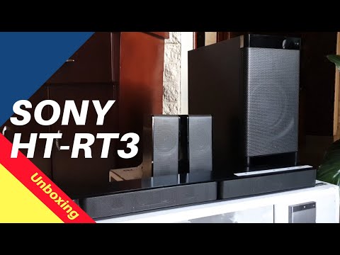 Barra de Sonido HT-RT3 🔊 Teatro en Casa SONY 5.1 🔊 UNBOXING | Buena calidad a bajo precio.