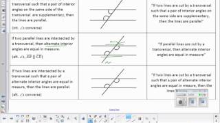 2 2 Angles formed by parallel lines and transversals