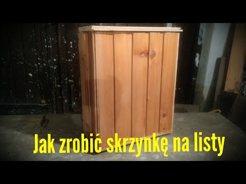 Wideo: Jak Zrobić Skrzynkę Na Listy