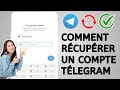 Comment rcuprer un compte telegram sans email ni tlphone  rcuprer le compte telegram