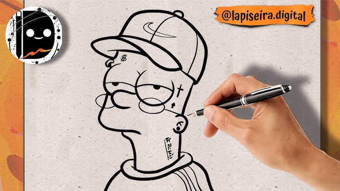 Bart triste - Desenho de pqp_larissa123 - Gartic