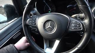 How to Enable or Disable Lane Assistant in Mercedes V Class W447 (2014 - now) - Use Lane Assistant