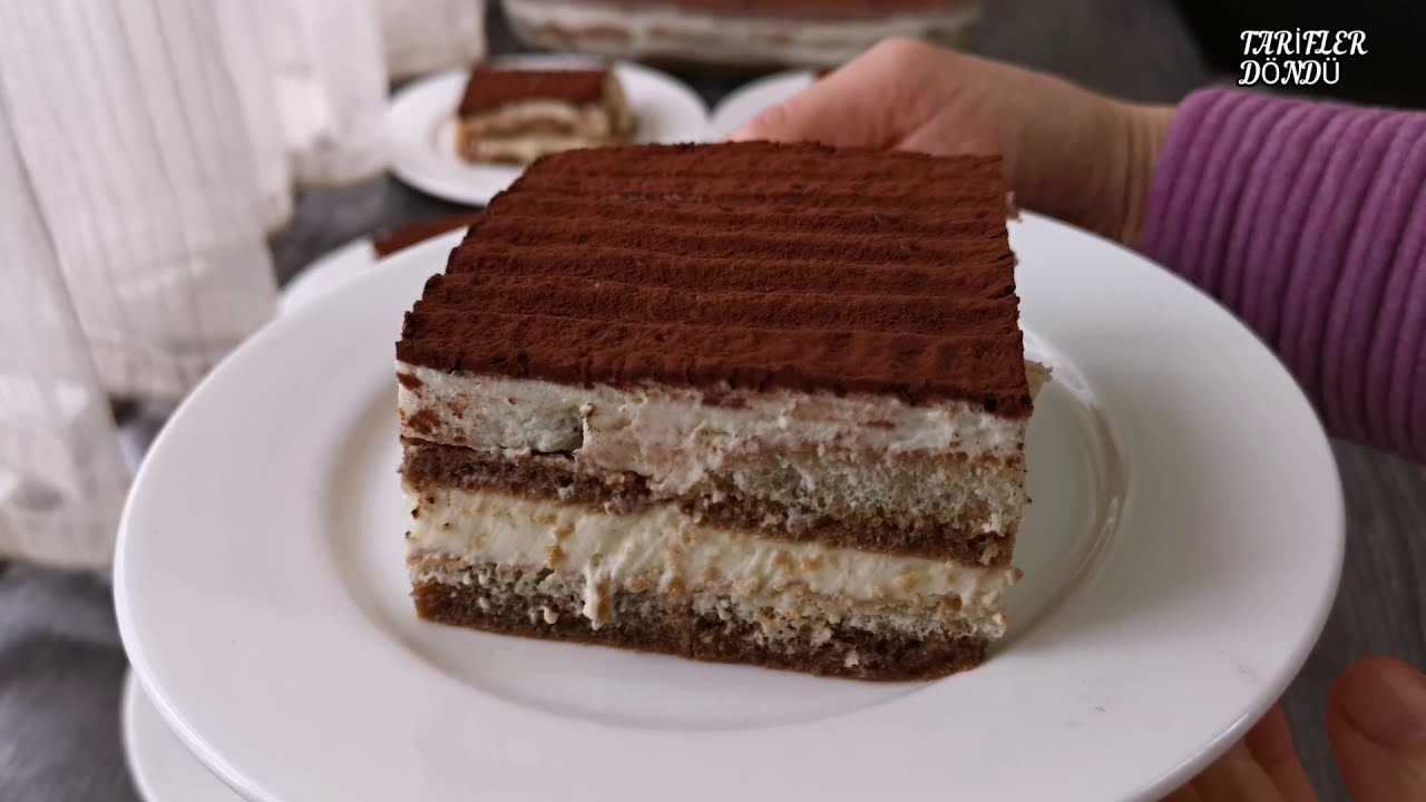 Alkolsüz,Yumurtasız,Muhtesem👌 Tiramisu Tarifi/Pasta Tarifleri /Tarifler