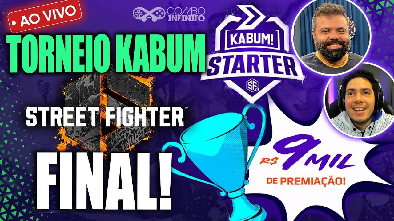 KaBuM! realiza final de campeonato de Street Fighter 6 com prêmio