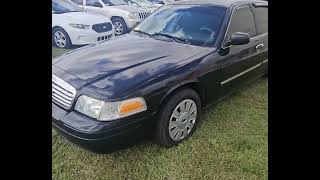 2010 Ford Crown Victoria Unmarked Detective Unit Lot#136