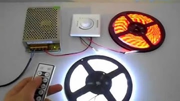 PWM Dimmer with 12-key Wireless Remote For LED Product Wall switch dimmer