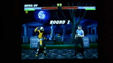Mortal Kombat 3 Arcade: Cyrax walkthrough Hardest difficulty 01