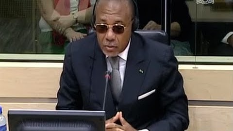 Former Liberian President Charles Taylor