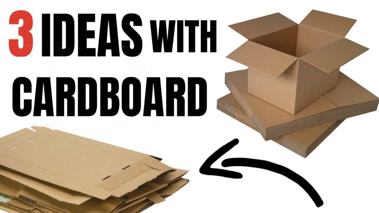 3 Amazing Ideas with CARDBOARD Boxes #2 - YouTube