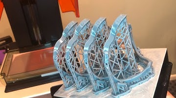 Post processing a 3D printed Bellus Mask fitter