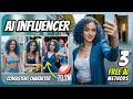 Create AI Influencer | Realistic | 100% FREE AI | Consistent characters | NO Midjurney | NO Dall-E