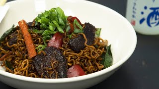 FIDEOS FRITOS estilo chino (Lo Mein) ¡Vas a flipar con el sabor!