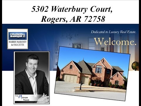 5302 Waterbury CT, Rogers, AR home video tour