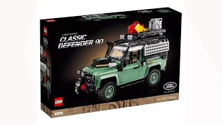 LEGO 10317 Icons Classic Land Rover Defender 90