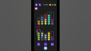 Lv 145 Ball Sort: Color Puzzle Master / 球排序大師：顏色分類解謎益智遊戲 / ボール ソート マスター: カラー パズル (Guru Game)