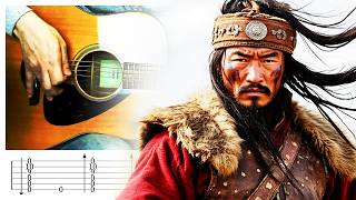 Sons of the Steppes [Mongol Battle Music] Guitar Lesson w/ Tabs!