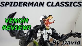 Marvel Legends Toy Biz Spiderman Clics Series One Venom Review