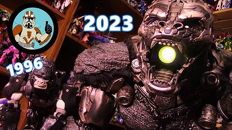 I got to play with the most expensive Transformer toy ever. Yolopark IES Optimus Primal ROTB Review