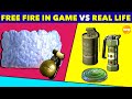 Part  15 free fire in game vs real life   million fact