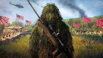 POV: Je bent een SNIPER in de AMERIKAANSE BURGEROORLOG - ARMA Reforger