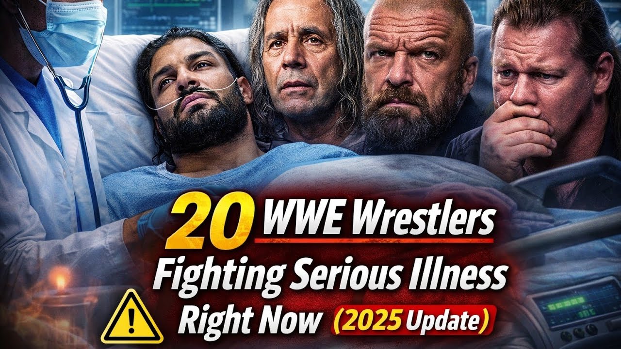 ⚠️ 20 WWE Wrestlers Fighting Serious Illness Right Now (2025 Update)