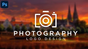 Create Modern Flat Minimalistic Photography Logo in Just 5 Minutes in Photoshop