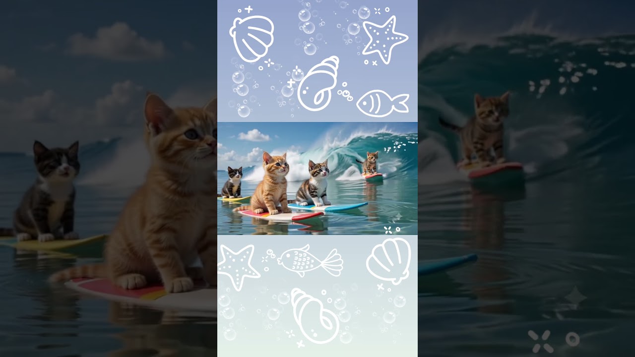サーファーキジトラ#ねこ#サーフィン#可愛い猫 - YouTube