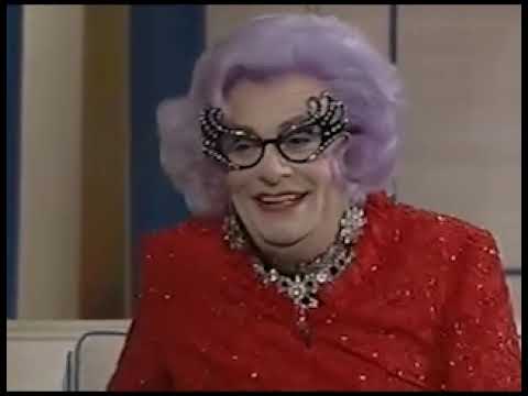 Video: Dame Edna 'Punches A Photographer'