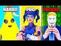 NABBO vs PRO vs HACKER su FORTNITE!