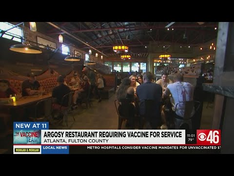 Argosy Restaurant requiring vaccine for service