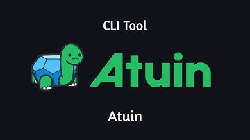 Manage your shell history with Atuin