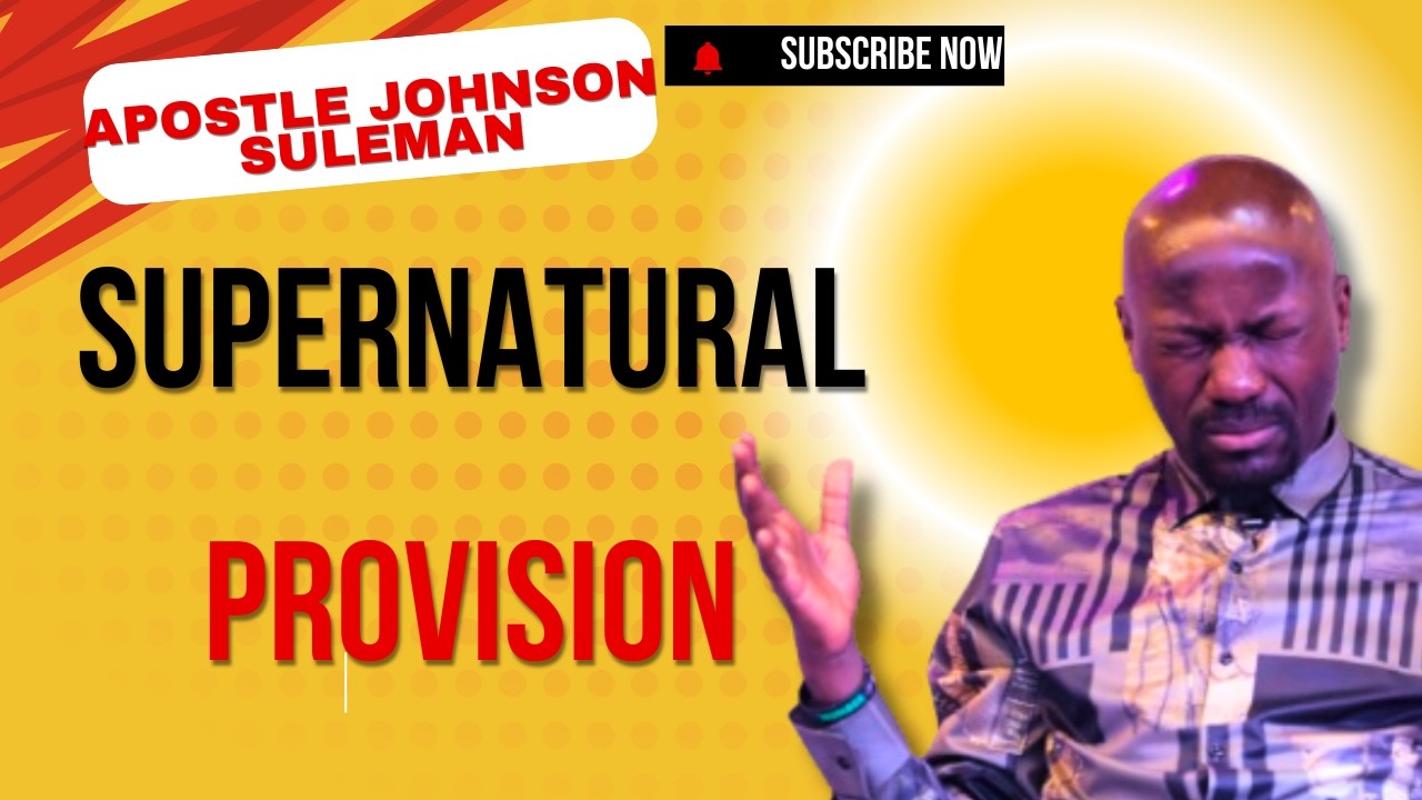 Сверхъестественное обеспечение: понимание Божьего обеспечения