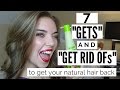 7 STEPS TO GET YOUR NATURAL HAIR COLOR BACK