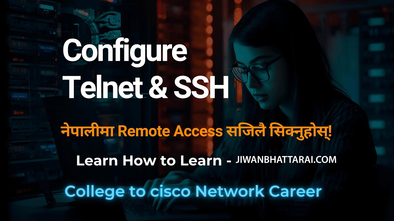 Configure Telnet & SSH in Cisco Packet Tracer | Remote Access to Router ...