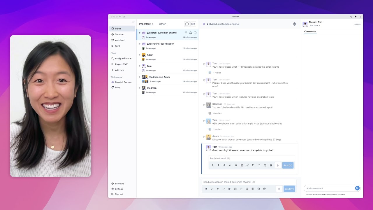 Slack Inbox Dispatch - Priority Inbox for Slack - YouTube
