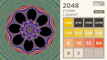 46389 Zooms into Mandelbrot – Simulation 2⁴⁶³⁸⁹ or 3.02×10¹³⁹⁶⁴