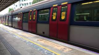 港鐵東鐵線SP1900 D205/D207離開九龍塘站