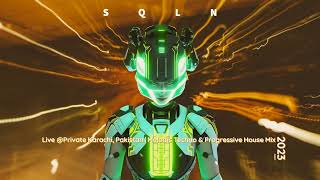 SQLN - Live @Karachi, Pakistan | Melodic Techno & Progressive House Mix | 2023